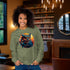 Vibrant Owl Crewneck Sweatshirt-Unisex